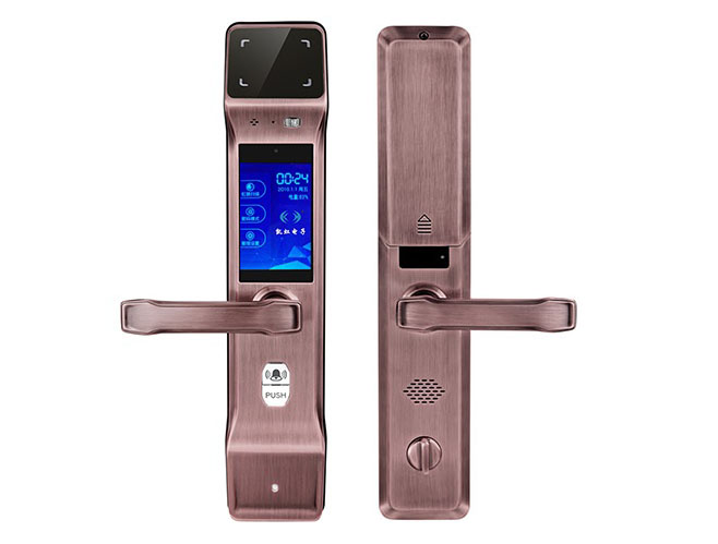 HK-S-502（A） 型虹膜識(shí)別智能門(mén)鎖